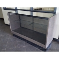 Grey Retail Single Shelf Glass Display Show Case